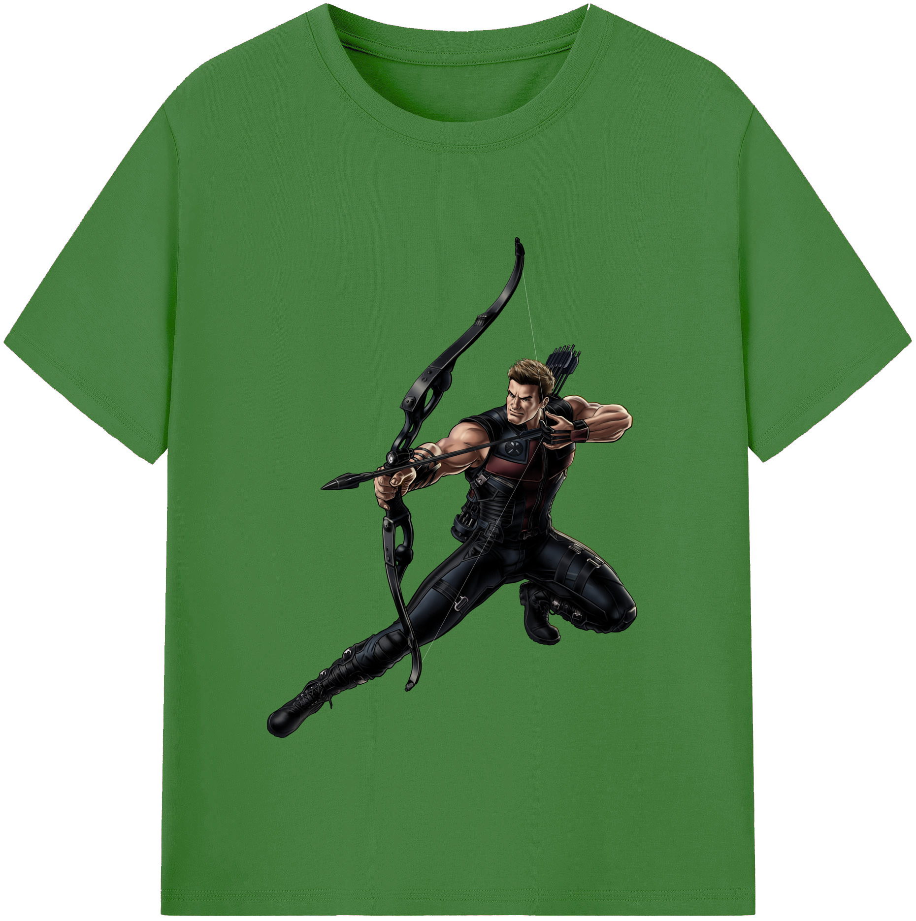 （画像用） アベンジャーズ The Avengers レディースカジュアルプリントTシャツ（綿100％）